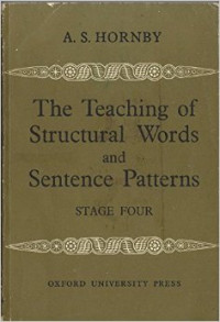The teaching of structural world and sentence patterns