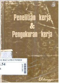 Penelitian kerja & pengukuran kerja