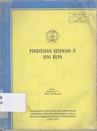Image of Pendidikan kesenian II, III seni rupa