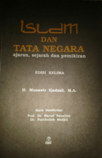 Islam dan tata negara : ajaran sejarah dan pemikiran