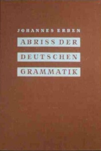 Abrissder dutschen grammatik