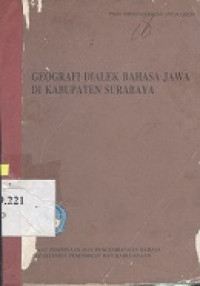 Geografi dialek bahasa Jawa Kabupaten Surabaya