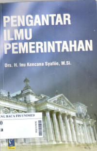 Pengantar ilmu pemerintahan