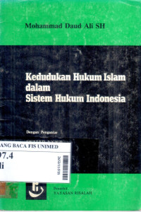 Kedudukan hukum islam dalam sistem hukum indonesia