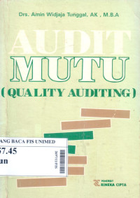 Audit mutu (quality auditing)
