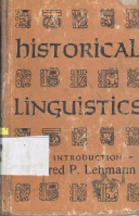 Historical linguistics : an introduction