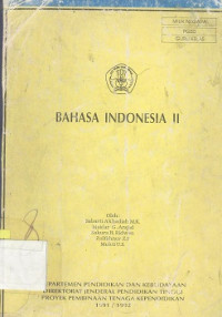 Bahasa Indonesia II