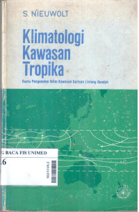 Klimatologi kawasan tropika : suatu pengenalan iklim kawasan garisan lintang rendah