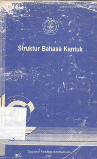 Struktur bahasa Kantuk