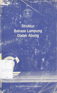 Struktur bahasa Lampung dialek abung