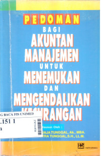 Pedoman bagi akuntan manajemen untuk menemukan dan mengendalikan kecurangan