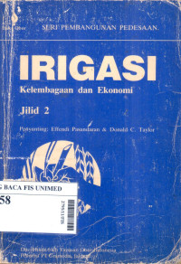 Irigasi : kelembagaan dan ekonomi