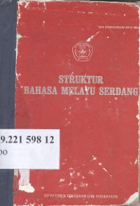Struktur bahasa Melayu Serdang