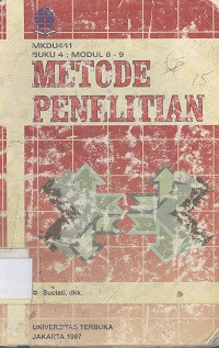 Buku 4 modul 809 metode penelitian : melakukan penelitian