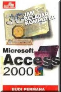 36 jam belajar komputer microsoft access 2000