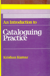 An introduction to cataloguing pratice