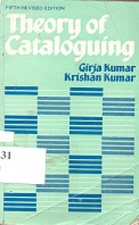 Theory of cataloguing