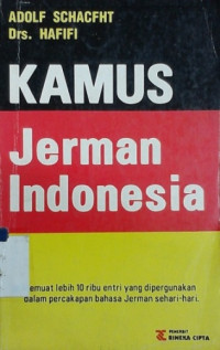 Kamus Jerman Indonesia