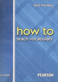 How to teach vocabulary