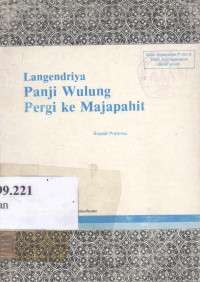 Langendriya Panji wulung pergi ke Majapahit