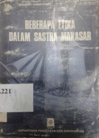 Image of Beberapa etika dalam sastra Makassar