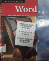 A professional approach word expert + CD