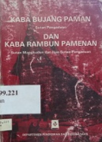 Kaba Bujang Paman dan kaba Rambun Pamenan