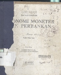 Ekonomi moneter dan perbankan : untaian bacaan terpilih