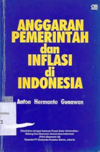 Anggaran pemerintah dan inflasi di Indonesia