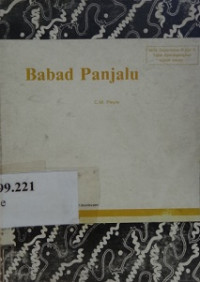 Image of Babad Panjalu