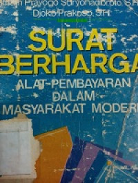 Surat berharga : alat pembayaran dalam masyarakat modern