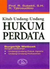 Kitab undang-undang hukum perdata