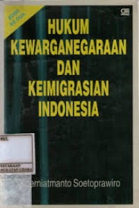 Hukum kewarganegaraan dan keimigrasian Indonesia