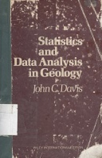 Statistics and data analysis in geology