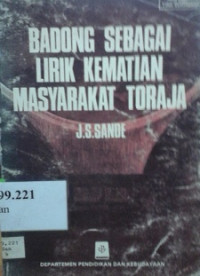 Badong sebagai lirik kematian masyarakat Toraja