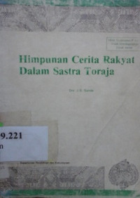 Himpunan cerita rakyat dalam sastra Toraja