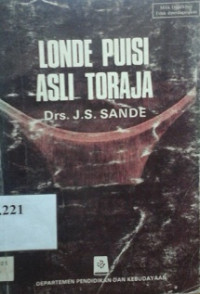 Londe puisi asli Toraja