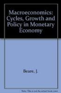 Macroeconomics : the static and dynamic analysis of a monetary economy