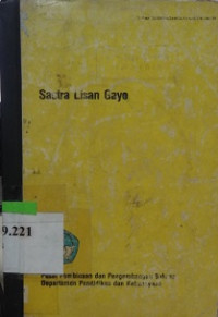 Sastra lisan Gayo