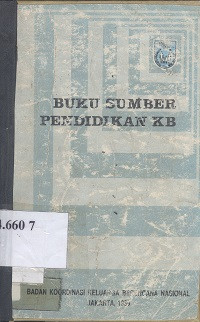 Buku sumber pendidikan keluarga berencana