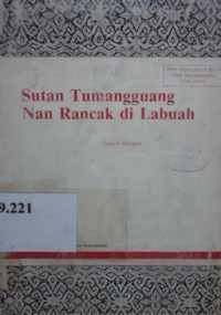 Sutan Tumanggung nan rancak di labuah