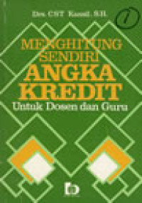 Menghitung sendiri angka kredit untuk dosen dan guru