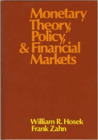 Monetary theory, policy and financial markets