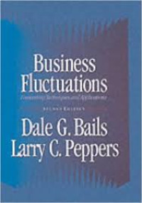 Business fluctuations: forecasting techniques, and application