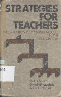 Image of Strategies for teachers: information processing models in the classroom