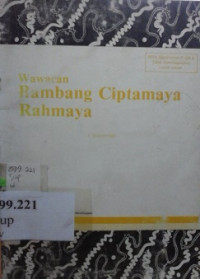 Wawacan bambang ciptamaya rahmaya