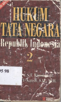 Hukum Tata Negara Republik Indonesia 2