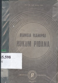 Bunga rampai hukum pidana