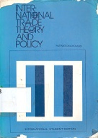 International trade theory and policy