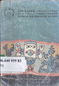 Ungkapan tradisional yang berkaitan dengan sila-sila dalam Pancasila daerah Kalimantan Barat